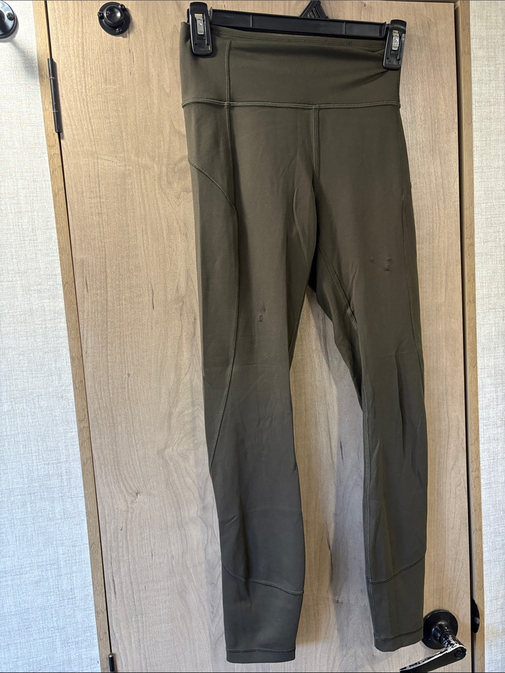 lululemon athletica Olive Green High-Rise Leggings